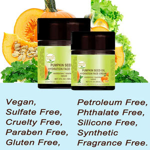 Крем для лица с ниацинамидом и маслом тыквенных семечек для осветления и увлажнения кожи, с антиоксидантным действием и лечением акне (собственная торговая марка) - Product Image 2