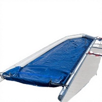 Plateforme flottante gonflable en PVC personnalisée pour jet ski, station de bateau, ponton, quai pour yacht