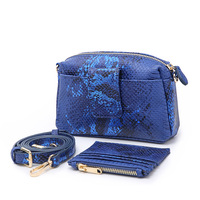 MACWAVE Tas Bahu Kulit Asli Bergaris Wanita Tas Selempang Wanita Dompet Kartu Clutch Pesta Malam 1-1.9L