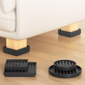 Phổ chống sốc Silicon máy giặt chân Pad đồ nội thất giường chân miếng đệm cho ghế, Ghế đẩu, bàn, ghế sofa - Product Image 4