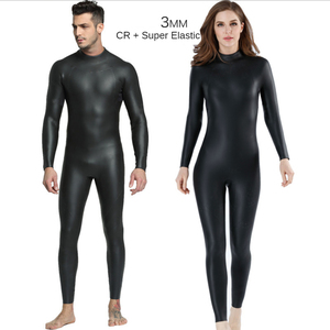 Camisa de baño de tela de cuero 3Mm neopreno Cr suave luz suave piel traje húmedo manga larga surf natación traje de neopreno - Product Image 2