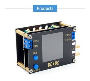 Convertisseur automatique Boost/Buck Fnirsi, module d'alimentation CC CV, 0,5-30V 3A 35W/4A 50W, alimentation régulée réglable, voltmètre - Product Image 1