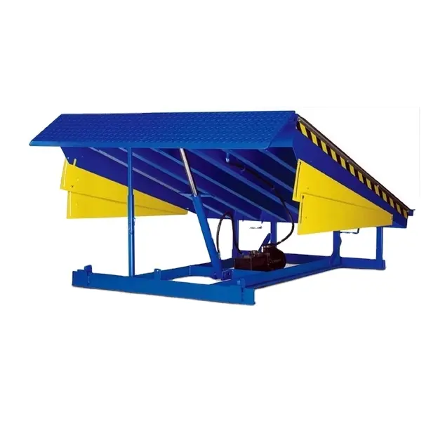Container Loading Bay logistic Equipment 6000KG Hydraulic Electric Dock Leveler