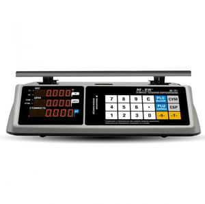 เครื่องชั่งคำนวณ<span class=keywords><strong>ราคา</strong></span>แบบดิจิทัลพร้อมแป้นพิมพ์แบบสัมผัส - Product Image 3