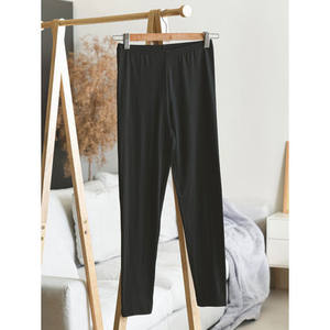 Pantalones ajustados informales térmicos para mujer, talla única con Spandex, nailon, tallas XL y 3XL, diseño estampado sin costuras - Product Image 1