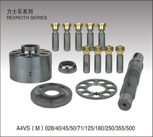 Repuestos para Bomba A2F500: Placa de Puerto con Pernos de Encaje, Grupos Rotatorios RH/LH, Kits de Reparación - Product Image 1