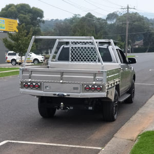 ถาดท้ายรถกระบะอลูมิเนียมแบบ 4x4 สำหรับรถกระบะ Hilux แบบดูอัลแค็บ พร้อมกล่องข้างและแผ่นกันโคลน - Product Image 2