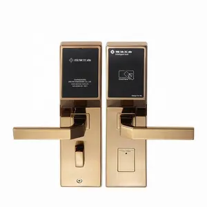 S50 Kartu Cerradura Cerdas Anti Bakteri, Kunci Pintu Digital Cerdas Program Apartemen Hotel Kartu Cerradura Cerdas RFID S50