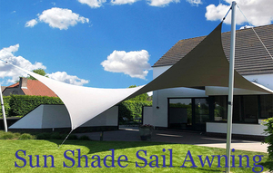 Outdoor Pool Leisure <b>Shade</b> Sail UV Protection Patio Sunshade Sail Playground <b>Sun</b> Awning - Product Image 1