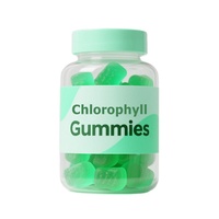 Gummies saveur pomme très demandées : Complément de chlorophylle pour enfants, femmes et hommes, avec fibres et probiotiques, pour lutter contre les odeurs corporelles
