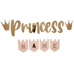 DAMAI - Juego de Platos y Decoraciones de Papel para Fiesta de Princesas Rosas, Vajilla para Fiesta de Princesas Rosas - Product Image 6