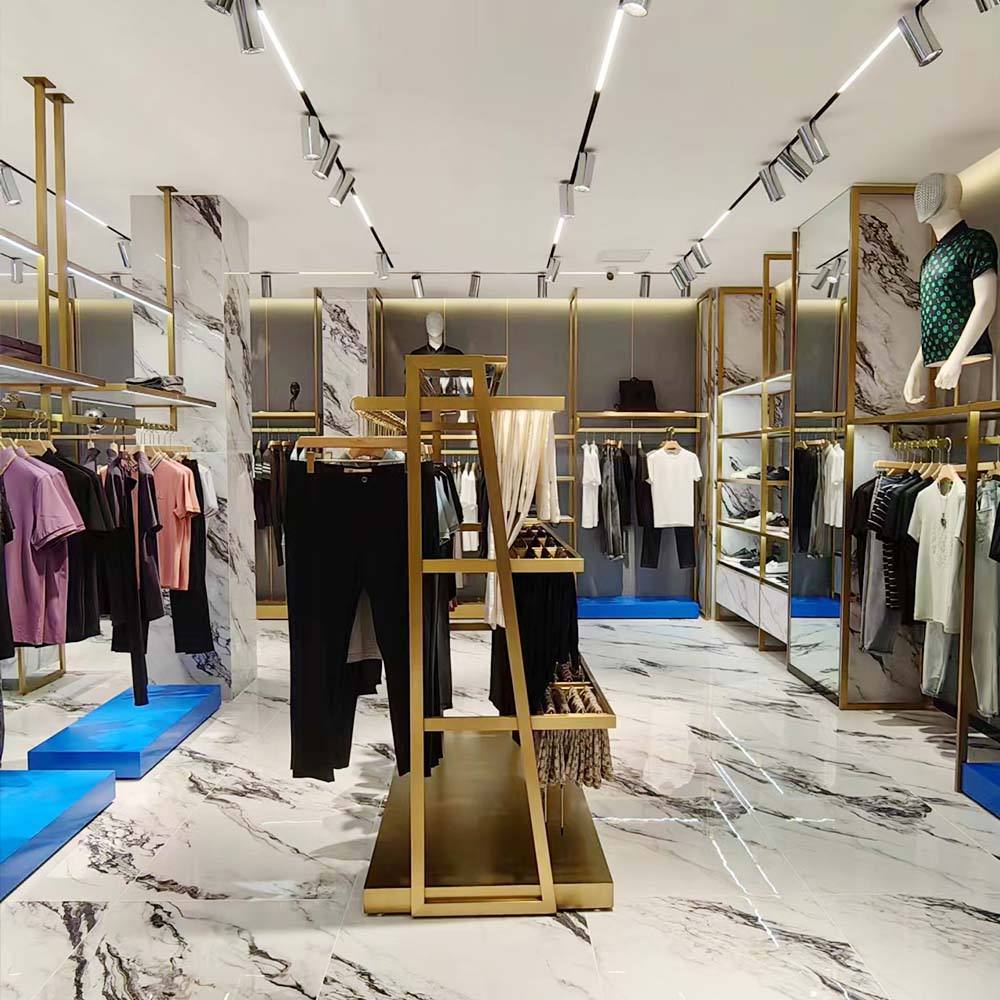 Creative Clothes Shop Luxury Garment Store Interior Design