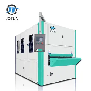 Siemens Motor High Configuration Sheet Metal Sander Deburring Machine For Edge Rounding And Laser Oxide Removal