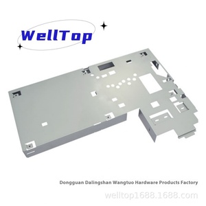 Dongguan Factory's CNC Lathe Bending Stamping Parts 304 Zinc Iron Aluminum <b>Sheet</b> <b>Metal</b> Chassis Shell <b>Fabrication</b> China - Product Image 4
