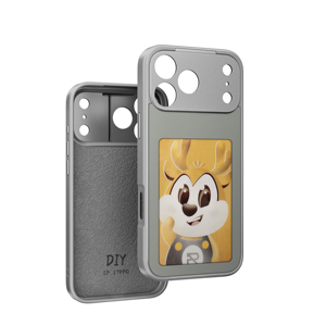 เคสโทรศัพท์ QY รุ่นอัพเกรดหน้าจอ HD พร้อมฟังก์ชัน NFC ป้องกันการกระแทก ผลิตจาก TPU+PC สำหรับ 17 Pro Max ดีไซน์ทันสมัยสำหรับผู้หญิง รุ่นใหม่ - Product Image 4