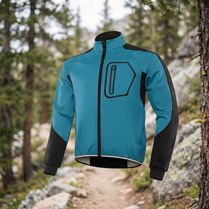 Chaqueta de Ciclismo de Manga Larga para Hombre, Cortavientos, Transpirable, 100% Poliéster, Ropa de Ciclismo OEM - Product Image 3
