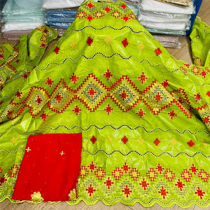 Nouvelle Robe BaZan en Tissu Pur Coton pour Femmes Nigérianes – Vente en Gros - Product Image 3