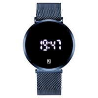 Jam Tangan LED Multifungsi, Jam Tangan Elektronik Layar Sentuh Mewah Tahan Air Bercahaya untuk Pelajar