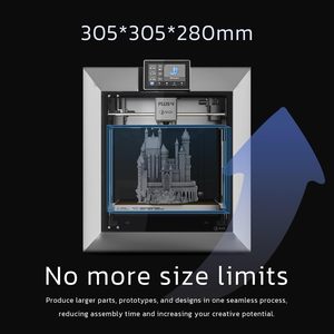 Imprimante 3D QIDI PLUS 4 de grande taille pour petites entreprises et ingénierie, chauffage rapide de la chambre à 400W jusqu'à 65°C, imprimante 3D pour petites entreprises - Product Image 4