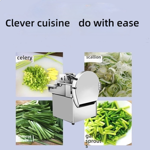 Multi Functional Vegetable Cutter Commercial Full-automatic Millet Pepper Leek Pickled Chinese Cabbage Slicing Machine - Product Image 4