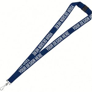 Custom Logo Quick Release ID Badge Holder Safety Breakaway Neck <b>Lanyards</b> for Trade Show Giveaways - Product Image 1