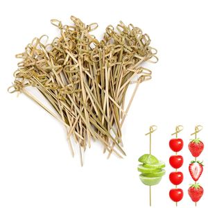Vente en gros de brochettes de cocktail brochettes de fruits en bambou - Product Image 1