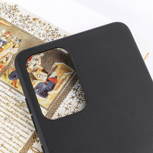 Coque de téléphone en Silicone noir mat pour <span class=keywords><strong>Samsung</strong></span> <span class=keywords><strong>Galaxy</strong></span> A35 5G A55 <span class=keywords><strong>A75</strong></span> M15 M35 M55 coque de téléphone portable en TPU souple couverture arrière de protection - Product Image 3