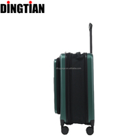 Ensemble de valises de voyage pliables avec porte-gobelet, balance intégrée, compression sous vide et roues pivotantes USB
