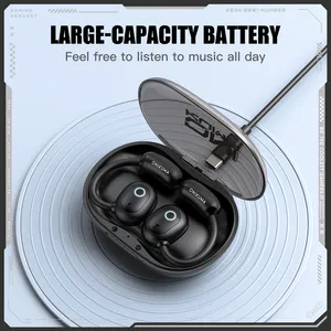 ONIKUMA <span class=keywords><strong>T25</strong></span>-Casque d'écoute ouvert sans fil, durable, contrôle du volume intra-auriculaire, stéréo, son surround, sport, jeu, musique - Product Image 3