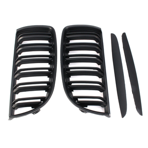 Grille frontale de <span class=keywords><strong>calandre</strong></span> <span class=keywords><strong>noire</strong></span> et mate, 1 paire, accessoire de voiture pour <span class=keywords><strong>BMW</strong></span> série 3 <span class=keywords><strong>E90</strong></span> E91 2005 2006 2007 - Product Image 6