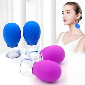 Nouvel ensemble de ventouses en silicone de qualité alimentaire pour massage corporel et facial - Product Image 1