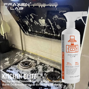 Dégraissant <span class=keywords><strong>Puissant</strong></span> en Spray – Éliminateur de Taches d'Huile de Cuisine – <span class=keywords><strong>Nettoyant</strong></span> Anti-Graisse Intense pour Hotte, Four et Ustensiles de Cuisson – Usage Domestique - Product Image 2