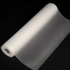 Filme de laminação transparente cpp/bopp, filme de laminação térmica do holograma com glitter