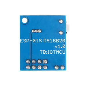 Module de nœud sans fil WiFi de température ESP8266 <span class=keywords><strong>ESP</strong></span>-01 <span class=keywords><strong>ESP</strong></span>-<span class=keywords><strong>01S</strong></span> <span class=keywords><strong>DS18B20</strong></span> - Product Image 2