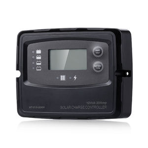 Slimme Digitale Waterdichte 15a Pwm Batterijsysteem Controller Auto 12V 24V Zonne-Energie Laadregelaar - Product Image 2