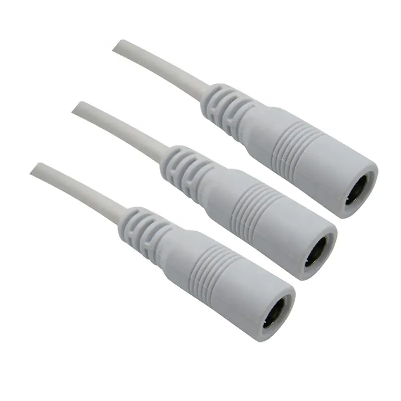AOHUA-conector de conexión rápida macho a hembra, Conector de 12v dc con cable, 5,5, 2,1, 2,5mm, 4A, 20, 22 y 24AWG