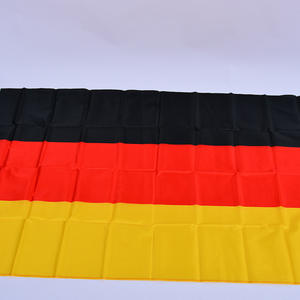 Bandiere personalizzate con stampa personalizzata bandiera nazionale per la Germania a basso costo all'ingrosso in poliestere stampa digitale con Logo - Product Image 2