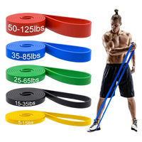 Bandas Elásticas de Resistencia para Ejercicios, Entrenamiento Físico, Fisioterapia y Fortalecimiento
