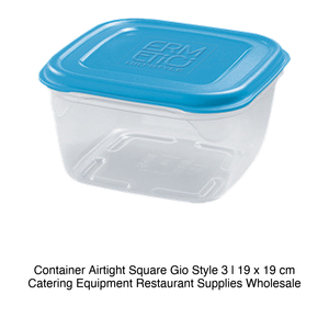 Gio Style Square Airtight <b>Container</b> 3 L 19 × 19 × 11 h cm - Product Image 2