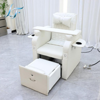 Nouveau mobilier de salon de manucure de luxe, fauteuils de pédicure sans plomberie, fauteuils de pédicure massants, spa pour les pieds