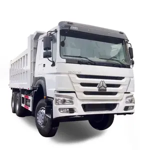 中国品牌二手6x4型卡车371HP sinotruck 10轮20-30吨有效载荷自卸车，用于刚果采矿