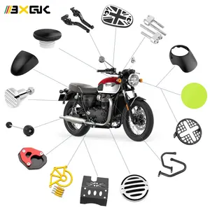 Prix d'usine pour Triumph tridn660 Tiger800 900 Scrambler Bonneville T100 accessoires modifiés à personnaliser