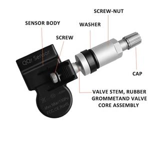 Westbay Factory Sensor tekanan ban mobil Tpms Universal 433mhz/ 315mhz <span class=keywords><strong>2</strong></span> In1 OE Tpms alat pemrograman Sensor mx- - Product Image 4