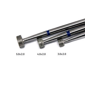 Set di Punte per Trapano per Unghie in Acciaio Argento a Doppio Cono Invertito per Manicure e Pedicure Professionale Stabile e Durevole - Product Image 4