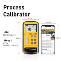 Calibrateur de thermocouple multifonction portable VA710-2, personnalisable, écran LCD grand format à 5 chiffres, prise en charge ODM OEM