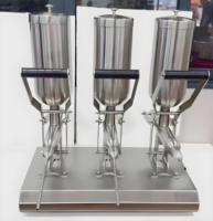 Machine à injecter la crème et la confiture pour pâtisseries, croissants, beignets et gâteaux, capacité 5L*5, pour garnitures et sauces