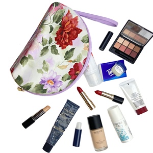 Bolsa de <span class=keywords><strong>Maquillaje</strong></span> con Logotipo Personalizado, Bolsa de Cosméticos Pequeña con Logotipo Personalizado, Bolsa de Aseo Colgante <span class=keywords><strong>para</strong></span> Viajes, <span class=keywords><strong>para</strong></span> Mujeres y Hombres, Estuche de <span class=keywords><strong>Maquillaje</strong></span> Ligero <span class=keywords><strong>para</strong></span> Viajes - Product Image 5