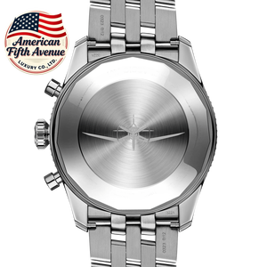 Reloj de Aviación Legendario de Lujo para Hombre 7A, Super AVI con Doble Zona Horaria, B04 Tributo a Water F4U Pirate Edition, Estilo Breitling - Product Image 6