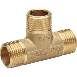 Raccord en T mâle en laiton jaune 3/4 \ "16mm taille forgeage coulée techniques connexion à souder basse pression plaqué Surface boîte emballage - Product Image 2