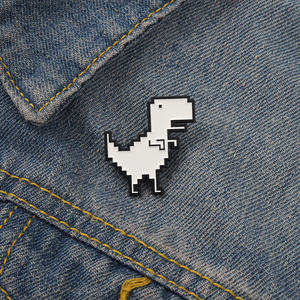 Broches de Dinossauro para Mochilas, Pin de Esmalte, Joias de Animais, Broches para Roupas, Broches para Mulheres, Distintivo para Mochila - Product Image 3